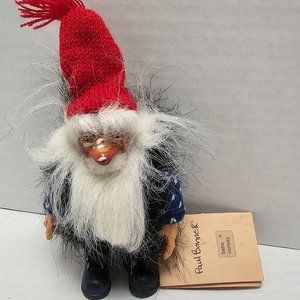 Paul Bonner Bebe Norway Fantasy World English Artist Folk Art Figure Santa Gift